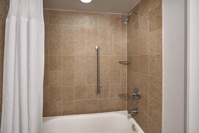 غرفة بسرير كينج بحوض استحمام لذوي الإعاقة، Delta Hotels by Marriott Chesapeake Norfolk 6/10