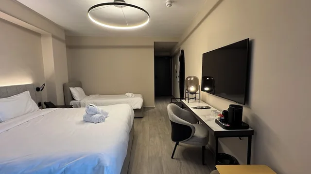غرفة ثلاثية بثلاثة أسرّة، Aste Hotel 5/6