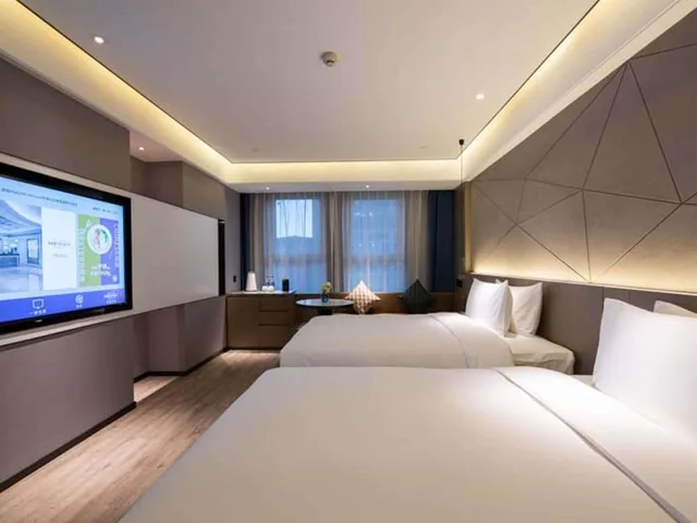 غرفة بريفيليج بسريرين منفصلين، Mercure Xining Haihu CBD 4/8