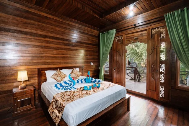 غرفة تقليدية بسرير مزدوج، D And B Bungalow 1/1