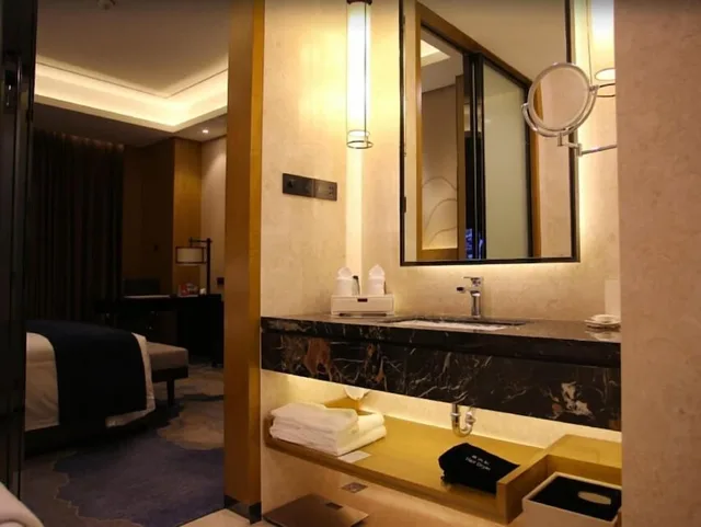 غرفة ديلوكس بسريرين منفصلين، Wyndham Yuelai 9/9