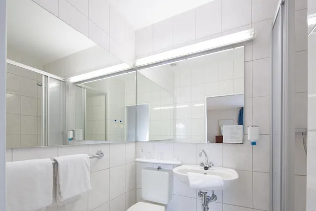 غرفة بسريرين منفصلين، Hotel Am Wall 3/3