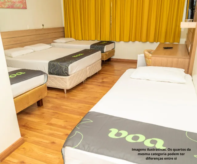 غرفة ديلوكس عائلية، Voa Hotel Caxambu 3/5