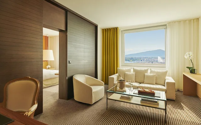 جناح بسرير كينج بغرفة نوم واحدة، INTERCONTINENTAL GENEVA 5/5
