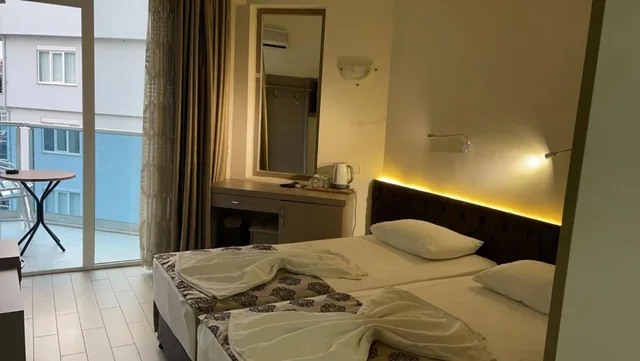 غرفة قياسية بسرير مزدوج أو سريرين منفصلين بشرفة، Cleopatra City Hotel 3/10