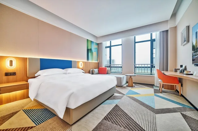 غرفة أساسية مفردة بسرير كوين، Wuhan Tianhe Airport Fliport Garden Hotel 1/2