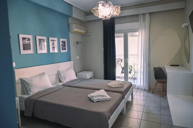 غرفة بسرير مزدوج، Hotel Kalloni 1/5