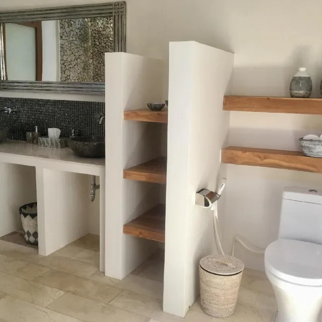 غرفة بسرير مزدوج أو سريرين منفصلين بإطلالة على المسبح، Sun Suko Boutique Retreat 5/5