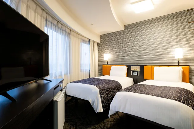 Standard, Twin Beds, APA Hotel Biwako Seta Ekimae 1/1