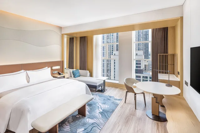 غرفة بريميير بسرير كينج، The Westin Wuhan Hanyang 1/7