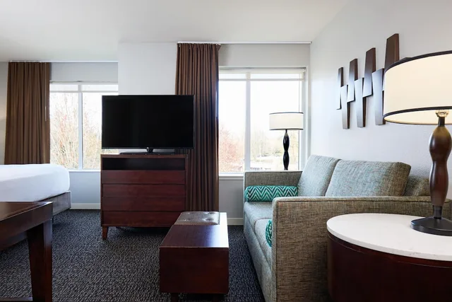 جناح استوديو ديلوكس بسرير كينج مع أريكة بمطبخ، Hyatt House Seattle/Redmond 4/4