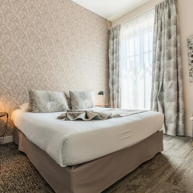 غرفة قياسية بسرير مزدوج بإطلالة على الحديقة، Villa Victoria Hotel 3/10