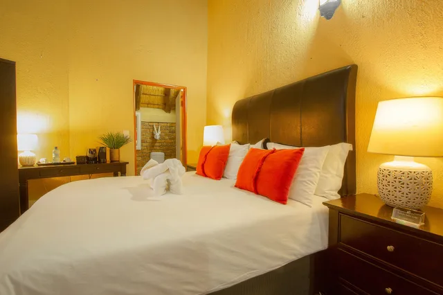 غرفة ديلوكس بسرير مزدوج، Imbube Safari Lodge 10/10