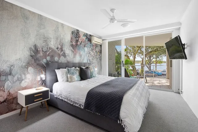 شقة بسرير كينج وسريرين منفصلين وسرير كوين بإطلالة على النهر بـ3 غرف نوم، NOOSA OUTRIGGER BEACH RESORT 9/10