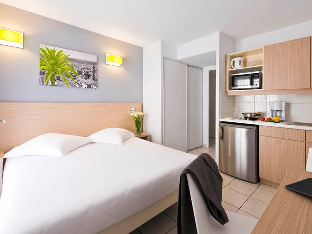شقة بغرفة نوم واحدة، Aparthotel Adagio access Nice Magnan 1/3