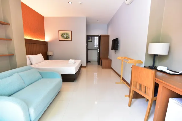 غرفة ديلوكس بسرير مزدوج، Wungnoy Hotel 5/7