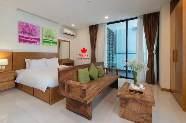 استوديو بإطلالة على المدينة بشرفة، Maple Hotel Apartment 1/1