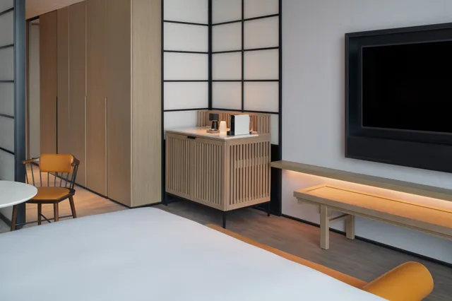 غرفة كلوب بسرير كينج، Sheraton Xi an Chanba 5/6