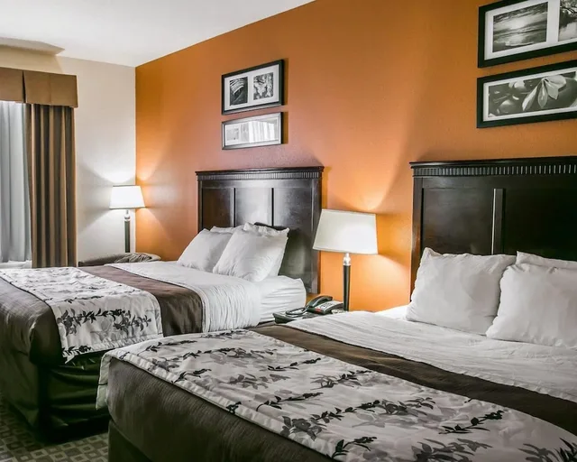 غرفة بسريرين كوين لذوي الإعاقة، Sleep Inn Suites Highway 290 Nw Freeway 3/4