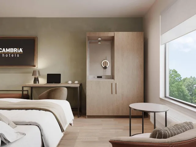 غرفة رباعية بسريرين كوين لذوي الإعاقة، Cambria Hotel Euless - DFW Airport South 7/8