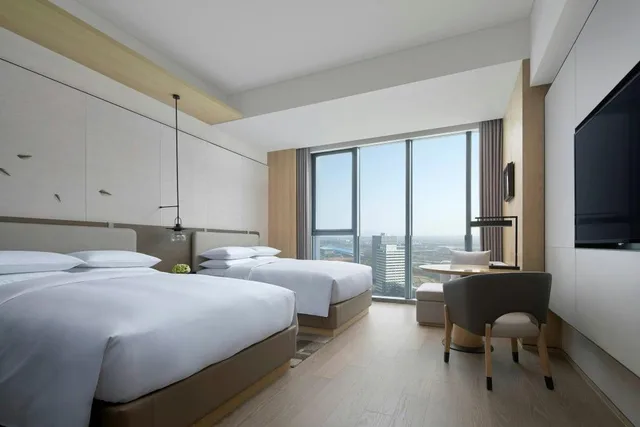 Guest Room, 2 Double Beds, City View, High Floor, Liyang Marriott Hotel 1/2