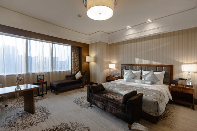 غرفة سوبيريور ديلوكس بإطلالة، Wuhan Jin Jiang International Hotel 1/2