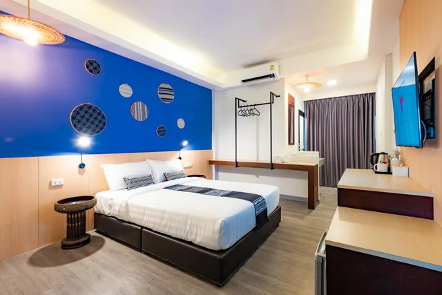 غرفة سوبيريور بسرير كوين، Luck Thai Hotel 2/2