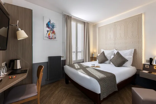 غرفة مزدوجة سوبيريور، Hotel Beauvoisin 2/3