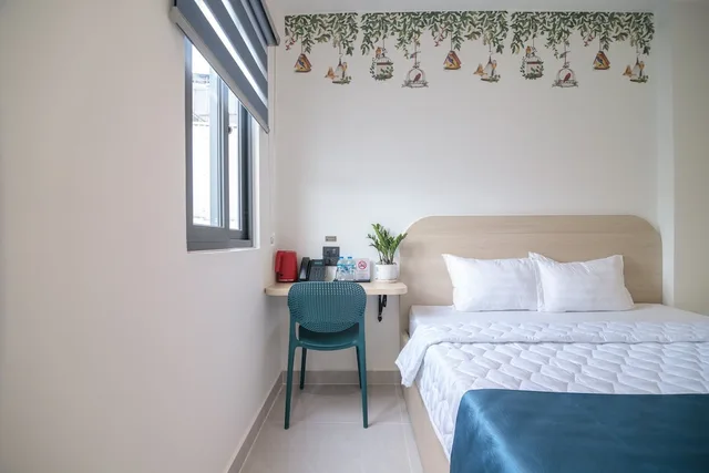 غرفة فاخرة مفردة بسرير كوين، Bin Bin Hotel 16 - Near Bui Vien Walking Street 7/10