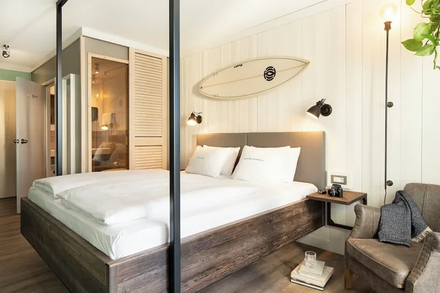 غرفة بسرير مزدوج، Beach Motel Spo 2/5