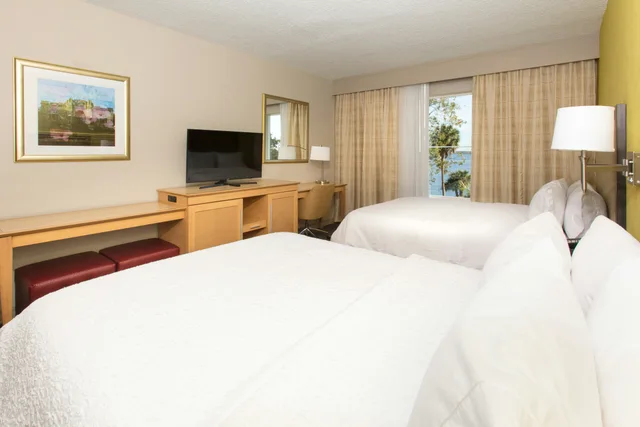 غرفة بسريرين كوين، Hampton Inn Palatka 3/4