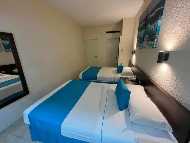 غرفة بسريرين مزدوجين، Howard Johnson by Wyndham Veracruz 2/4