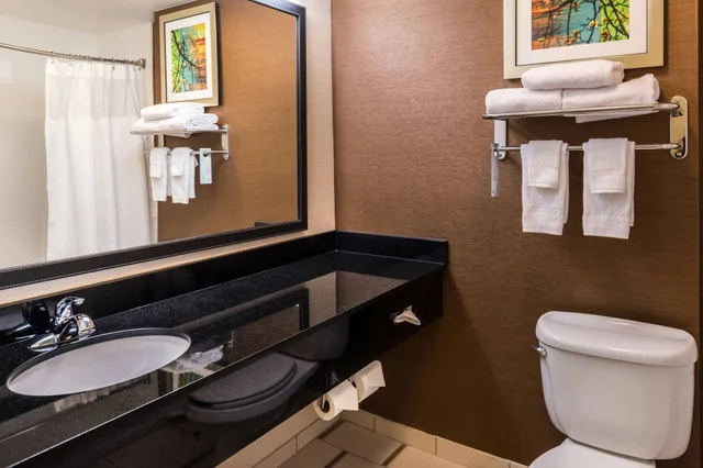 غرفة بسريرين كوين، Fairfield Inn Suites By Marriott Olean 5/6