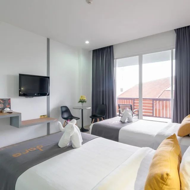 غرفة ديلوكس بسريرين منفصلين، New Dara Boutique Hotel Residence 4/9