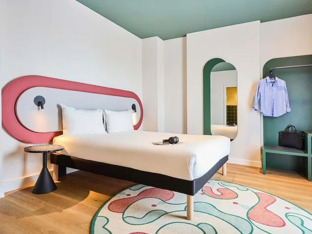 غرفة قياسية بسرير مزدوج، Ibis Styles Madrid Airport Valdebebas 1/10
