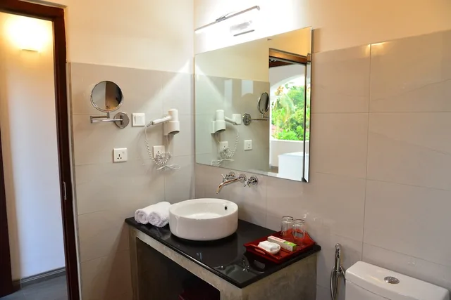 جناح متصل عائلي ديلوكس بسريرين منفصلين وسرير كينج بغرفتي نوم، Villa Shanthi 8/8