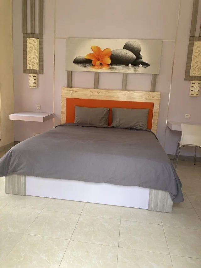 غرفة سوبيريور بسرير كوين، Villa Agung Beach Inn 1/4