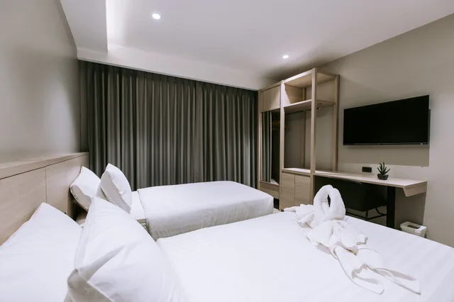 غرفة سوبيريور بسريرين منفصلين، The Rich Hotel Korat 2/5