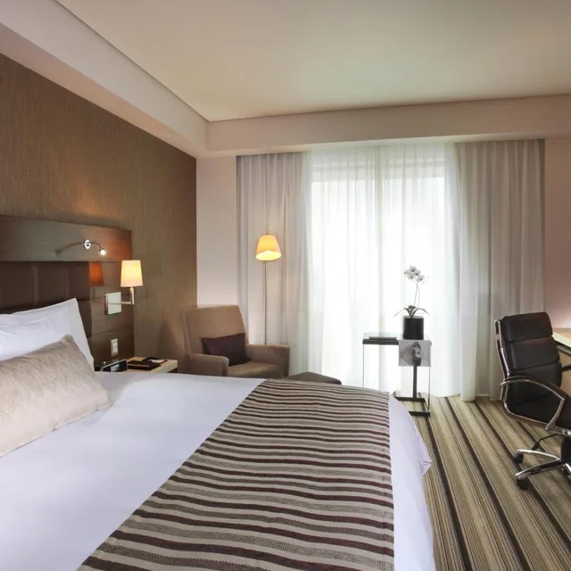 Guest Room, King Bed, City View, Executive Level، JW Marriott Hotel Mexico City Santa Fe 5/10