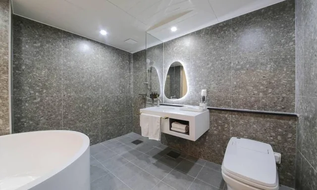 غرفة بريميوم بسرير مزدوج، Gwangju Gwangsangu Hanam Hound Hotel 3/3