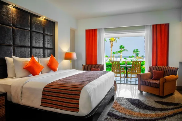 غرفة ديلوكس بإطلالة على الحديقة، Monte Carlo Sharm Resort Spa 1/6