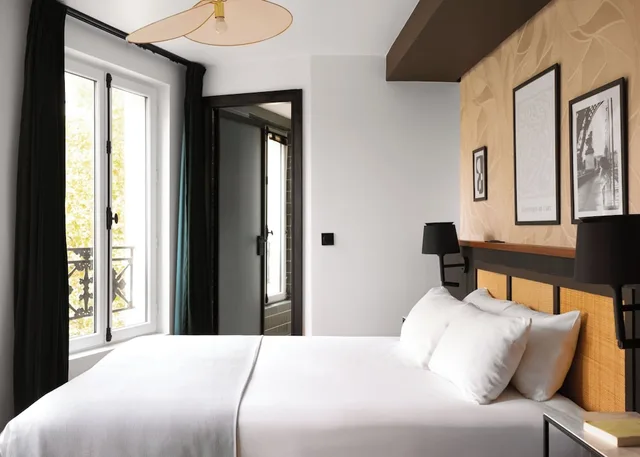 جناح بسرير كوين، Appart'Hotel Makom Montmartre 3/9
