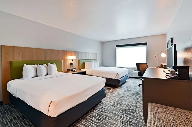غرفة بسريرين كوين لذوي الإعاقة، Country Inn Suites By Radisson Bloomington Normal Airport Il 4/5