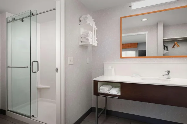 جناح استوديو بسريرين كوين مع أريكة لذوي الإعاقة، Hampton Inn Suites Rapid City Rushmore Sd 8/9