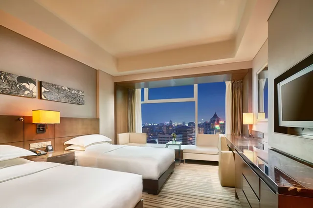 جناح عائلي بسرير كينج بغرفتي نوم، Doubletree By Hilton Beijing 9/10