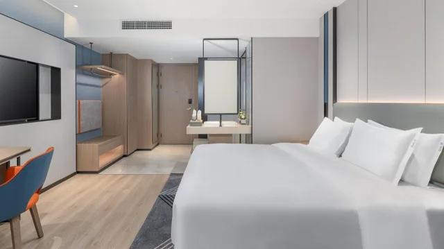 غرفة ديلوكس بسرير كوين، Holiday Inn Express Changsha Development Zone 1/4