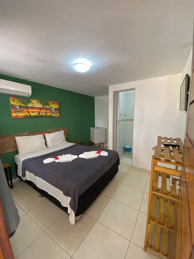 غرفة اقتصادية بسرير مزدوج لذوي الإعاقة، Pousada Porto de Amigos 8/10