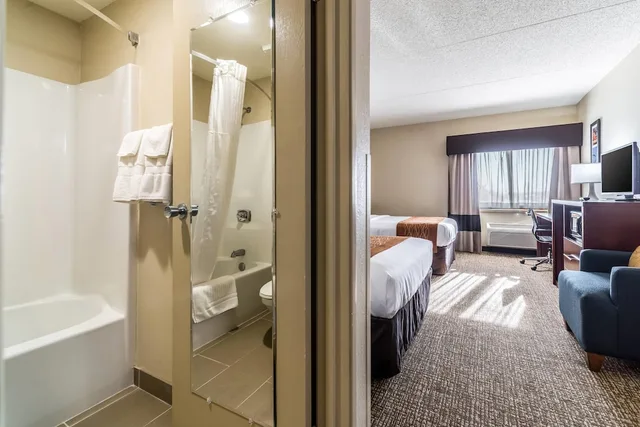 جناح بسريرين مزدوجين بغرفة نوم واحدة، Comfort Inn Festus-St. Louis South 7/7