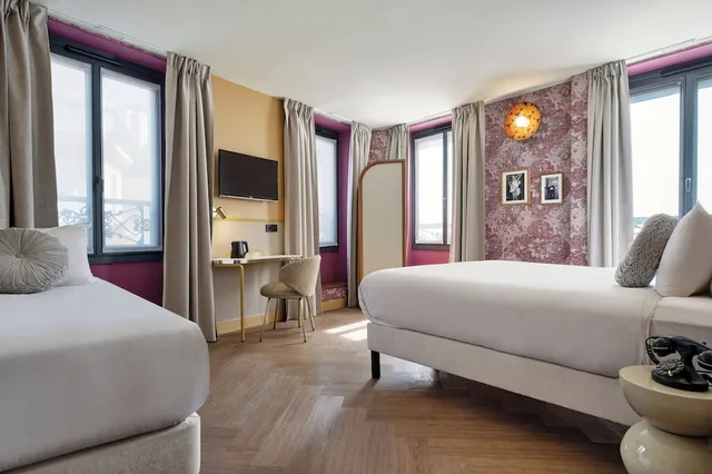 غرفة ثلاثية بسرير مزدوج وسرير فردي، Hotel Josephine & SPA by HappyCulture 2/8