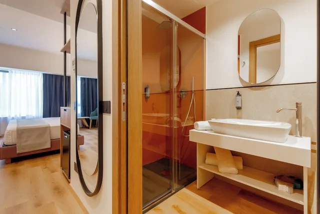 غرفة قياسية بسرير مزدوج، Hotel Poseidon 10/10